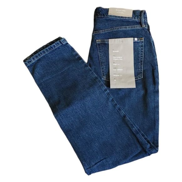 Everlane Denim - New Everlane Original Cheeky Jean 28 Dark Wash